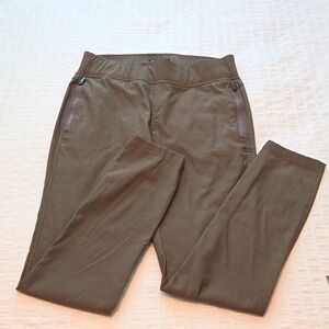 TOAD & CO Moto flex time crop pant in Brown Womens size 4